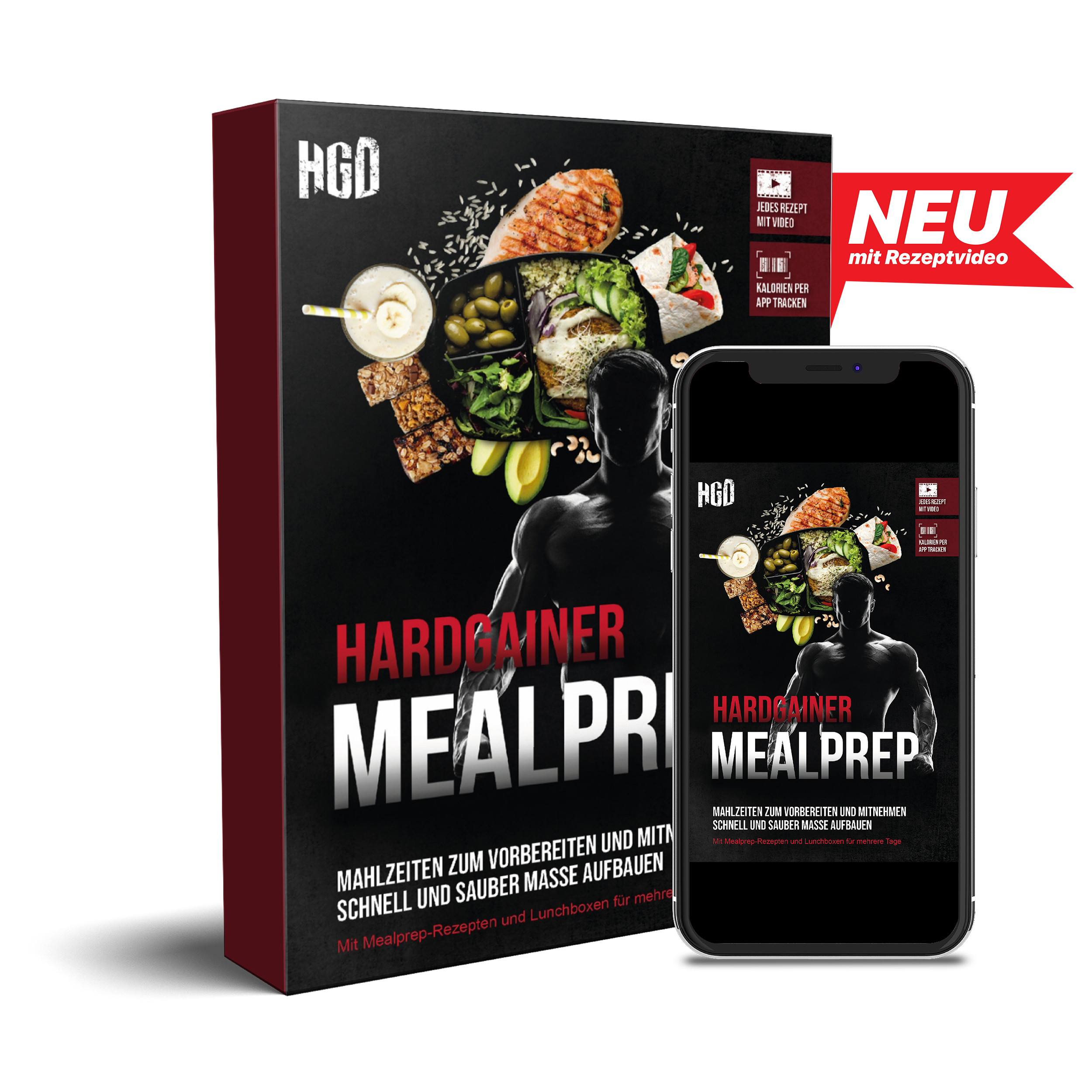Hardgainer Mealprep: Mahlzeiten zum Vorbereiten und Mitnehmen